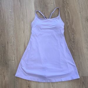 Athletic Lavender Sleeveless Dress